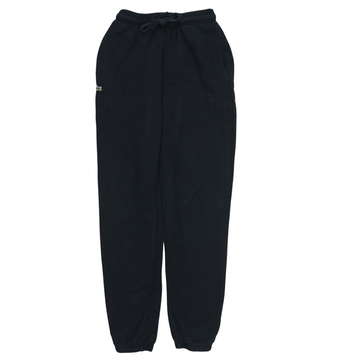 Lacoste Men’s Black Joggers Size S Cotton Blend Sports Trousers