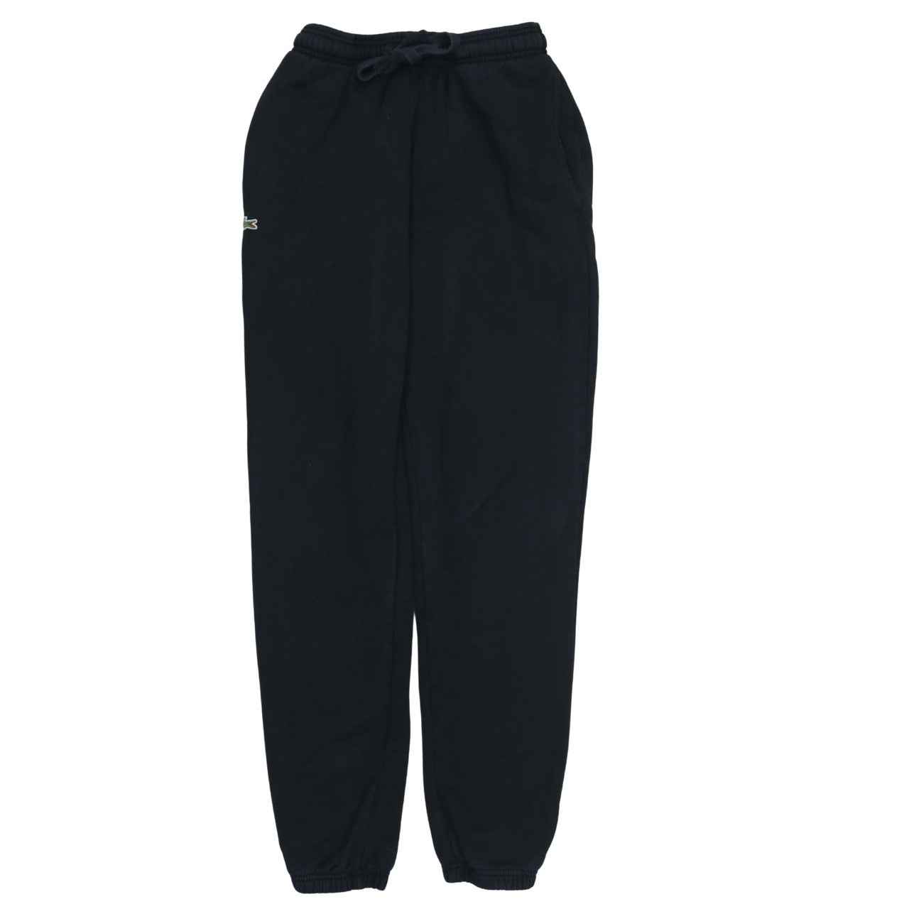 Lacoste Men’s Black Joggers Size S Cotton Blend Sports Trousers