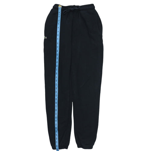 Lacoste Men’s Black Joggers Size S Cotton Blend Sports Trousers
