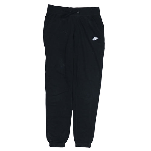 Nike Men's Black Small Jogger Sweatpants Drawstring Tapered Fit