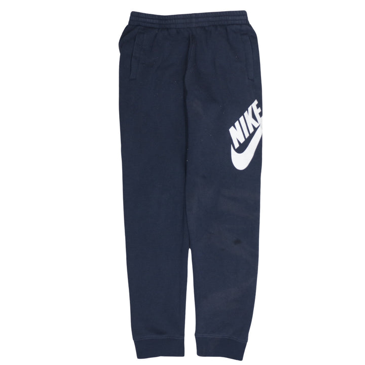 Nike Boys Blue XL Jogger Trousers Fleece Cotton Blend SB Activewear
