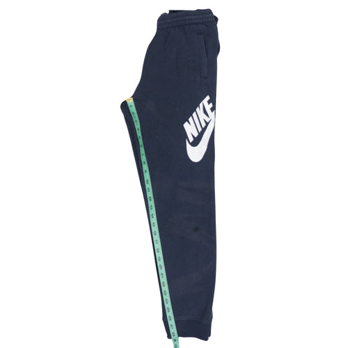 Nike Boys Blue XL Jogger Trousers Fleece Cotton Blend SB Activewear