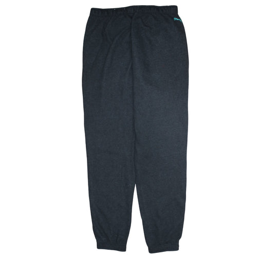 Puma Men's Black Jogger Sweatpants L Regular Fit French Terry