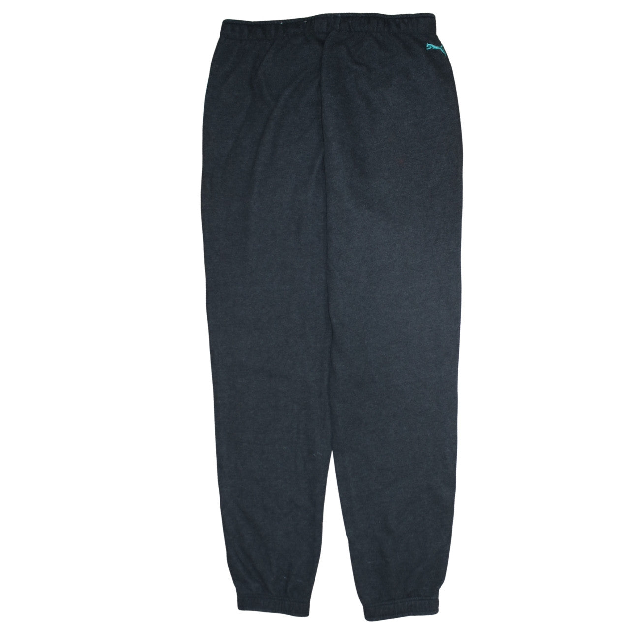 Puma Men's Black Jogger Sweatpants L Regular Fit French Terry