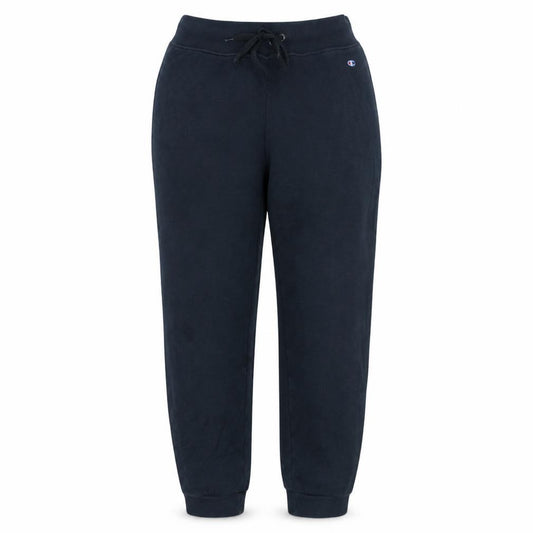 Front view of Champion Women's Black Jogger Sweatpants, size S, Fleece Activewear
