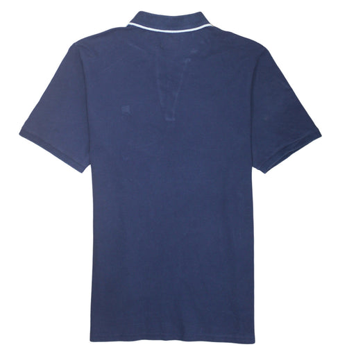Fila Men's Blue Polo Shirt Size L Regular Fit Short Sleeve