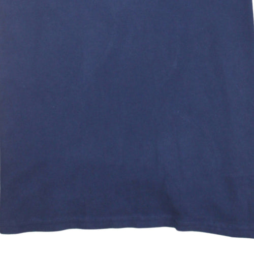 Fila Men's Blue Polo Shirt Size L Regular Fit Short Sleeve