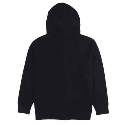 GAP Women Black XL Full Zip Hoodie Sweatshirt with Logo
