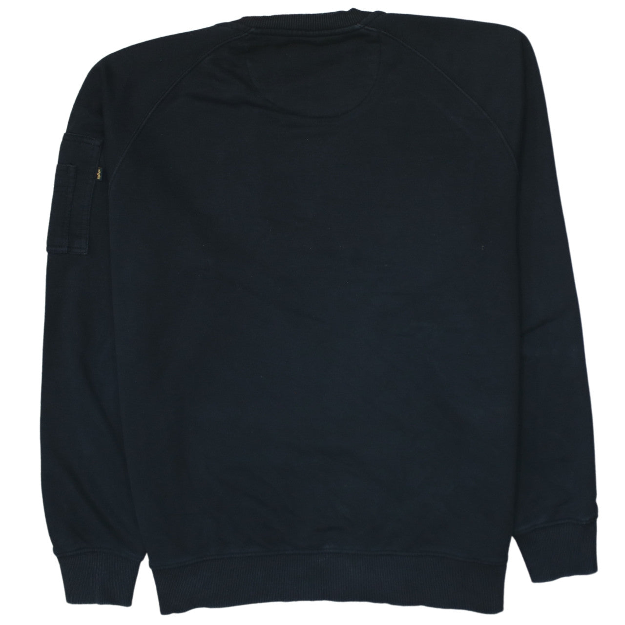 Alpha Industries Men's Black Crew Neck Sweatshirt XS Pullover