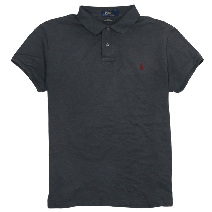 Polo Ralph Lauren Men's Black Slim Fit Pima Cotton Polo XL