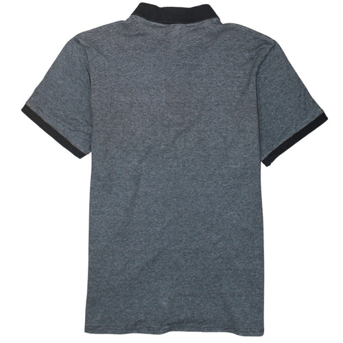 Hugo Boss Men's Grey Regular Fit Cotton Polo Shirt M