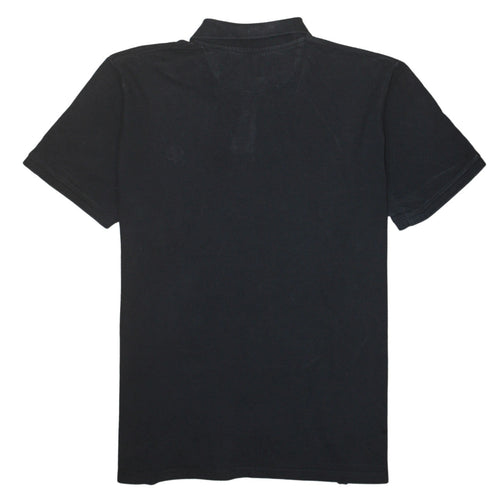 Timberland Men's Black Regular Fit Cotton Polo Shirt XL