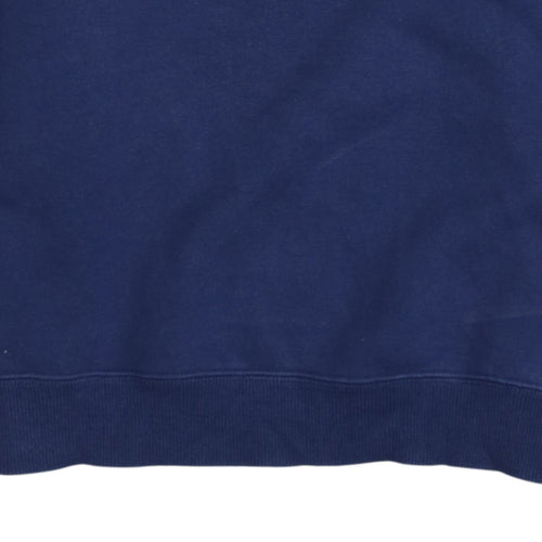 Calvin Klein Jeans Women's Navy Blue Logo Sweatshirt Size S