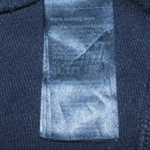 Tommy Hilfiger Women's Navy Blue Small Pullover Sweatshirt