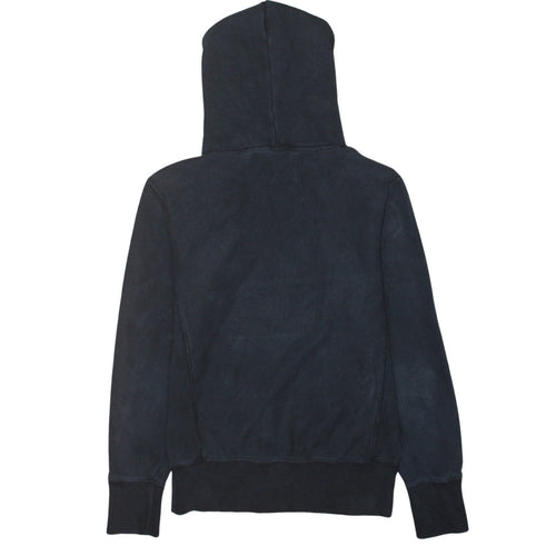 Champion Womens Navy XS Pullover Hoodie Reverse Weave Cotton Blend