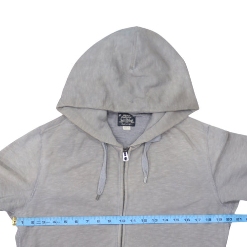 Diesel Men's Grey Full Zip Hoodie Size S Regular Fit
