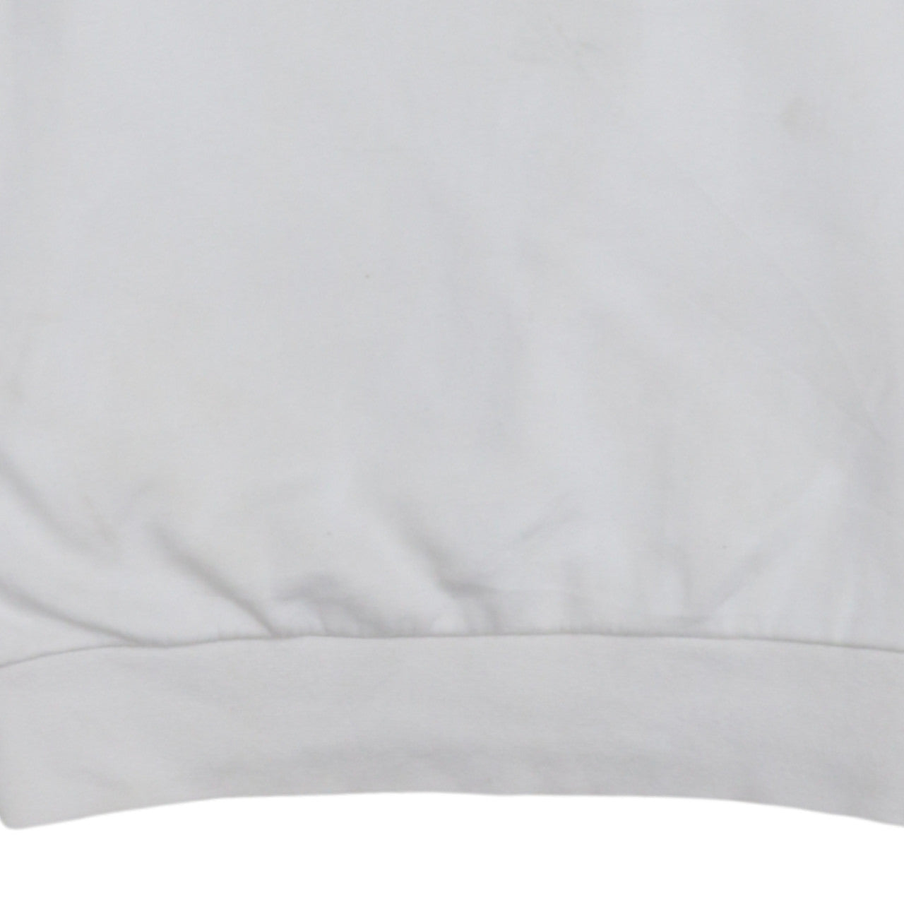 Nike Men’s White Pullover Sweatshirt S Logo Crew Neck Fleece