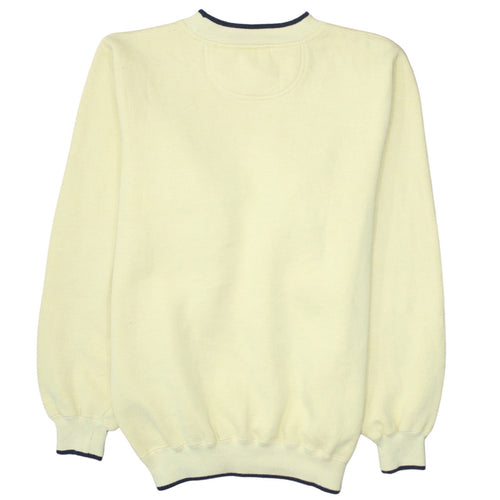 Disney Mickey & Co Women Yellow Pullover Sweatshirt M