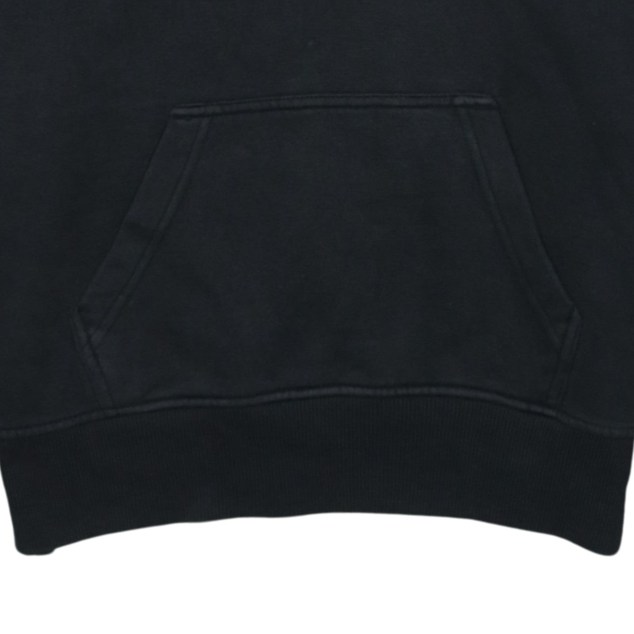 FILA Mens Black Pullover Hoodie Size M Graphic Logo Sportswear