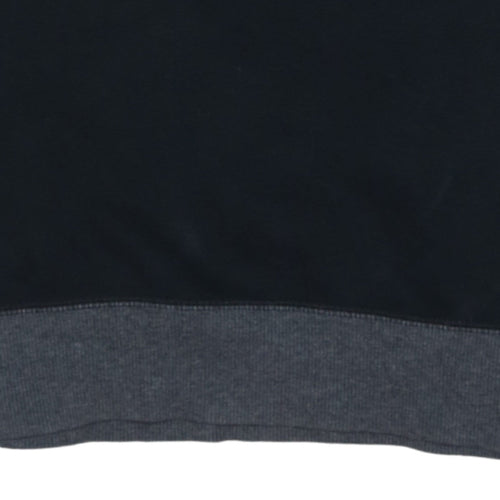 Adidas Men's Black Pullover Sweatshirt Size S Crew Neck Regular Fit