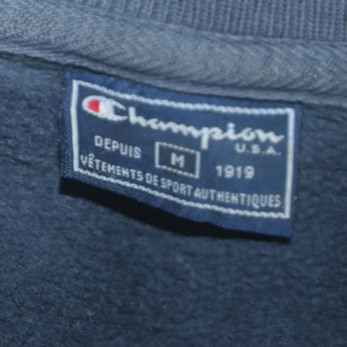 Champion Men's Blue Crew Neck Pullover Sweatshirt M