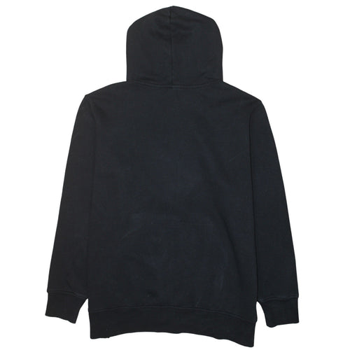 Adidas Women Black 2XL Pullover Hoodie Sweatshirt Cotton Blend