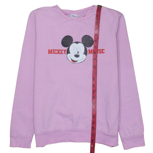 Disney Atmosphere Women's Pink Mickey Mouse Sweatshirt Size 10