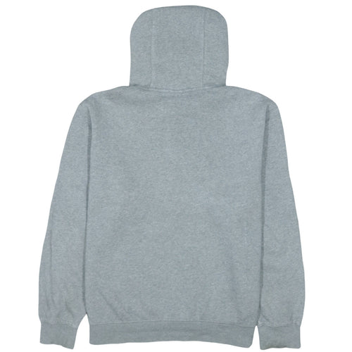 Nike Men's Grey Pullover Hoodie M Regular Fit Fleece Sweatshirt