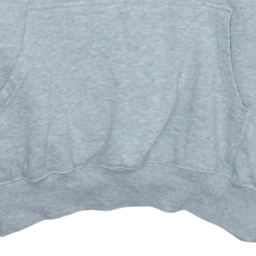 Hard Rock Cafe Glasgow Men's Grey Pullover Hoodie Size L