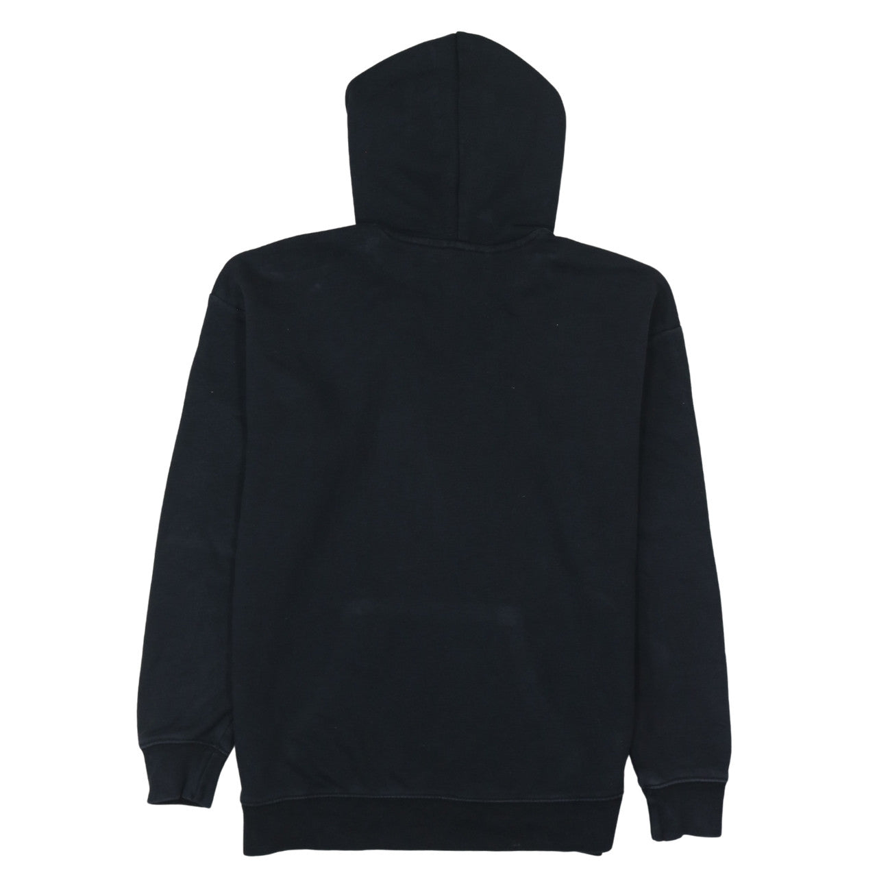 Adidas Womens Black Pullover Hoodie UK 6 Cotton Blend Casual