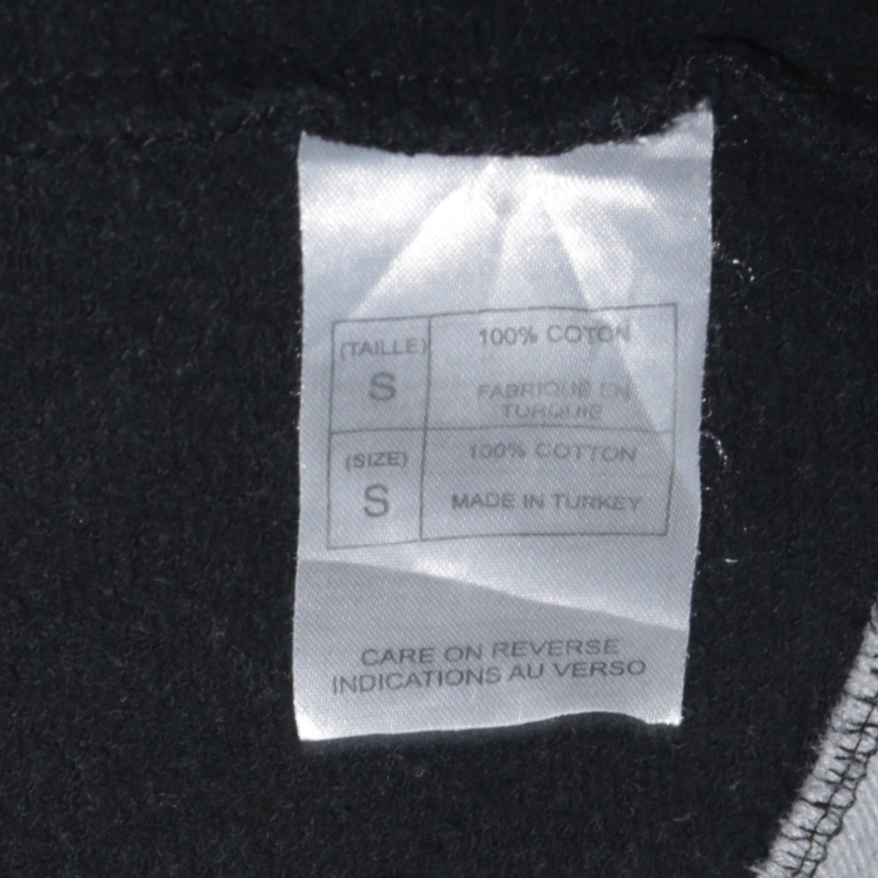 Disneyland Paris Men’s Black Hoodie S Mickey Mouse Embroidered Varsity Style