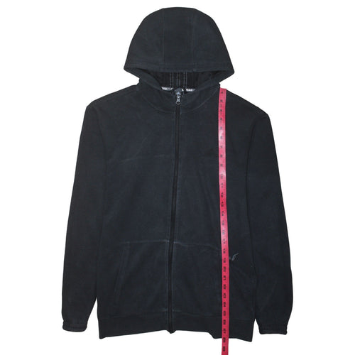 Adidas Men's Black Full Zip Hoodie Size M Regular Fit Sportswear
