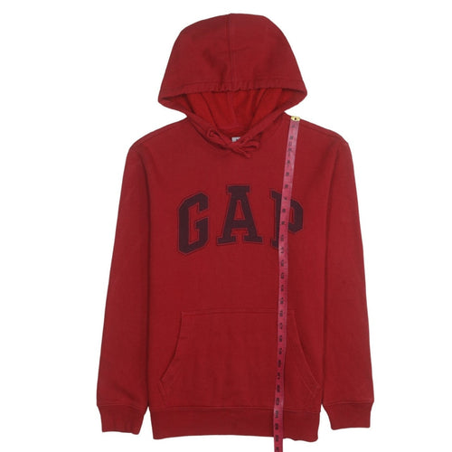 GAP Men's Red XS Pullover Logo Hoodie Sweatshirt