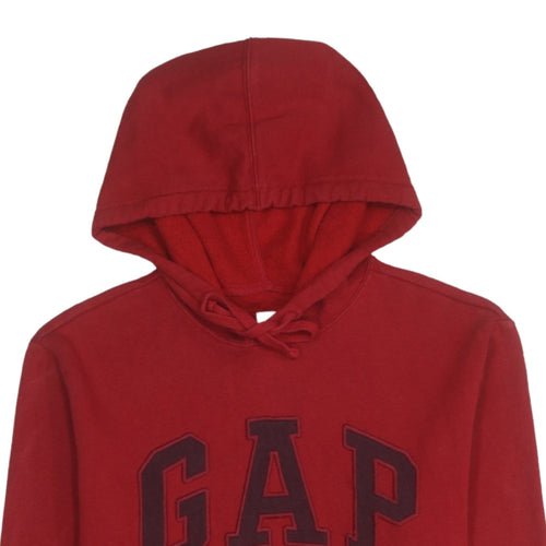 GAP Men's Red XS Pullover Logo Hoodie Sweatshirt