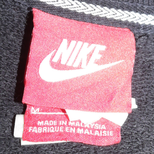 Nike Men's Black Crew Neck Pullover Sweatshirt M Graphic Logo