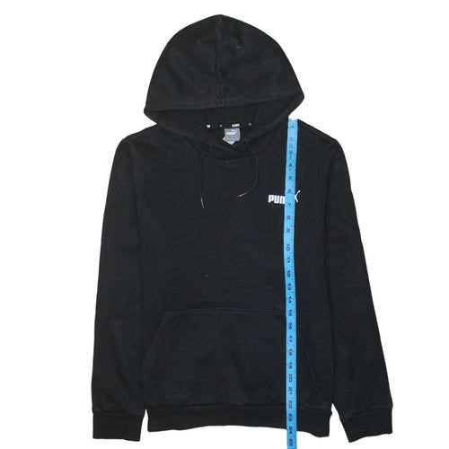 Puma Womens Black Pullover Hoodie Medium Sportswear Casual