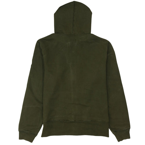 Levi’s Men Green Full Zip Hoodie Size L Cotton Fleece