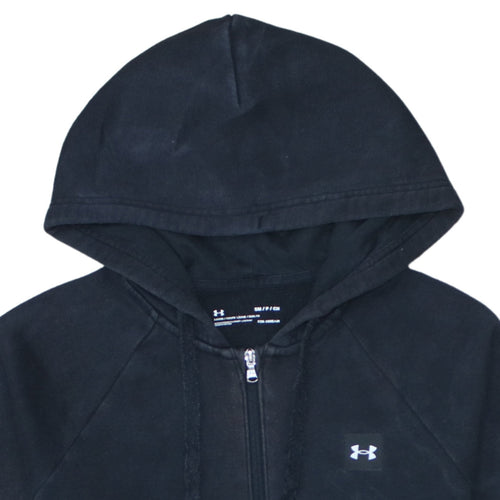 Under Armour Men's Black Small Full Zip Hoodie ColdGear Fleece