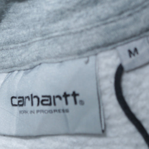 Carhartt WIP Grey Men’s Pullover Hoodie M Regular Fit Fleece