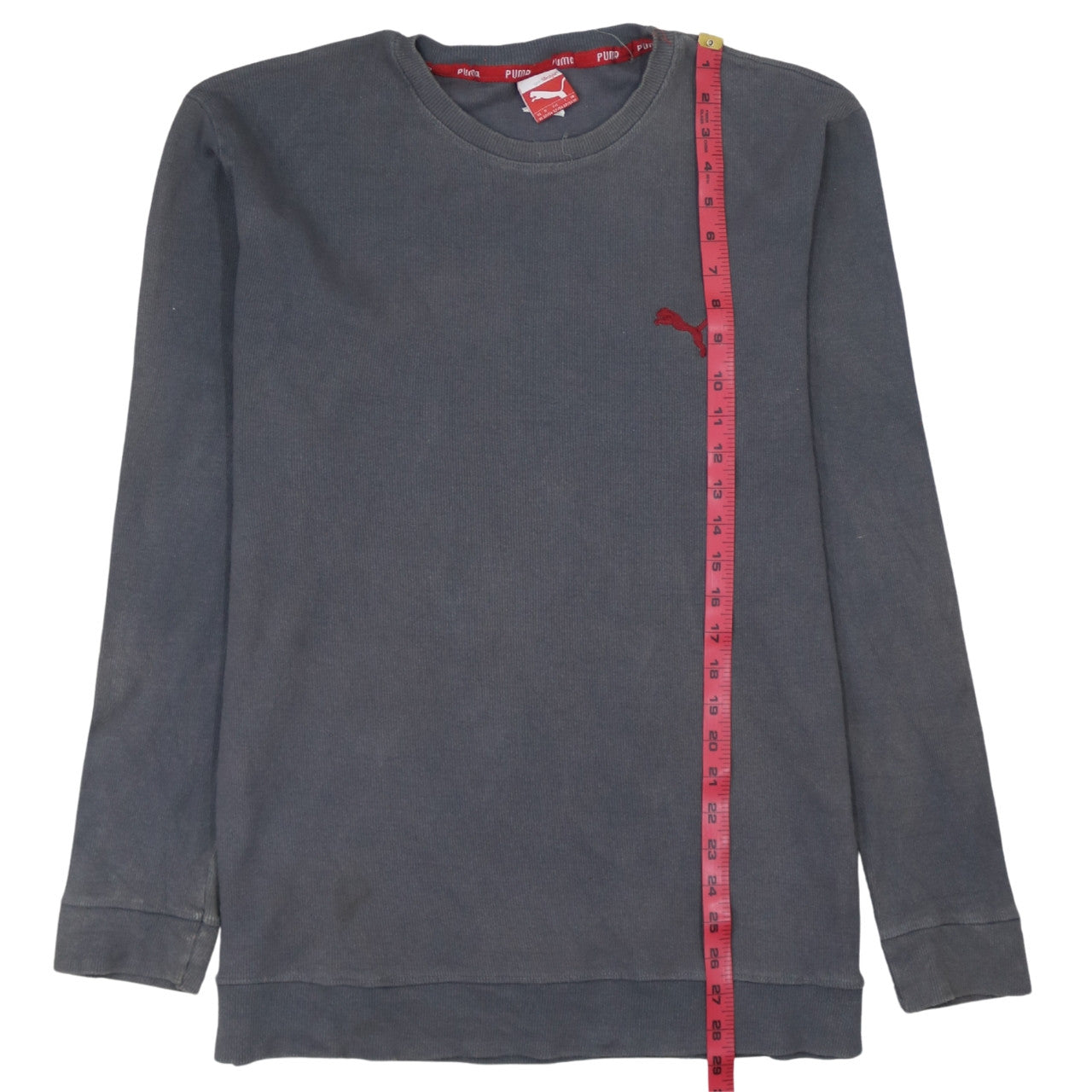 Puma Men's Grey XL Crew Neck Pullover Sweatshirt