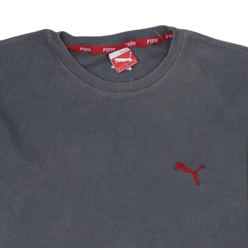 Puma Men's Grey XL Crew Neck Pullover Sweatshirt