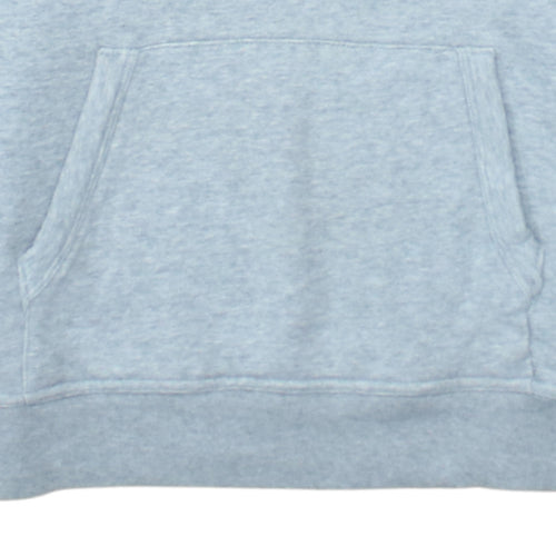 GAP Boys Grey Pullover Hoodie 10-11 Years Fleece Logo Hooded Sweatshirt