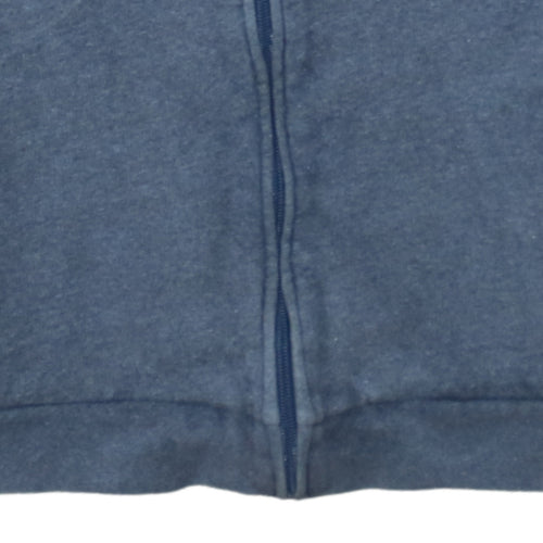 Lacoste Boys Blue Full Zip Hoodie 16 Years Cotton Blend Sportswear