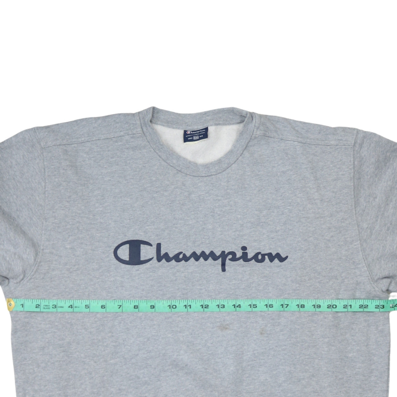Champion Mens Grey 2XL Classic Crew Neck Pullover Sweatshirt