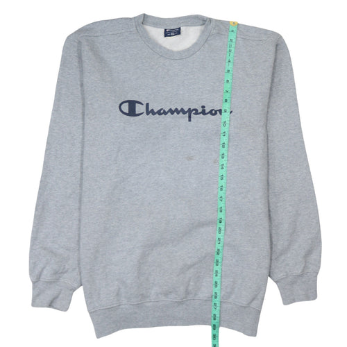 Champion Mens Grey 2XL Classic Crew Neck Pullover Sweatshirt