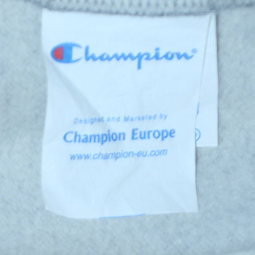 Champion Mens Grey 2XL Classic Crew Neck Pullover Sweatshirt