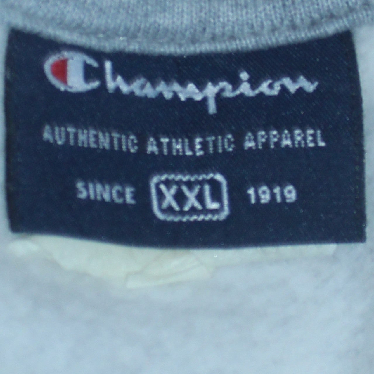 Champion Mens Grey 2XL Classic Crew Neck Pullover Sweatshirt