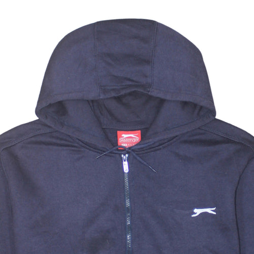 Slazenger Men's Blue Full Zip Hoodie XL Regular Fit