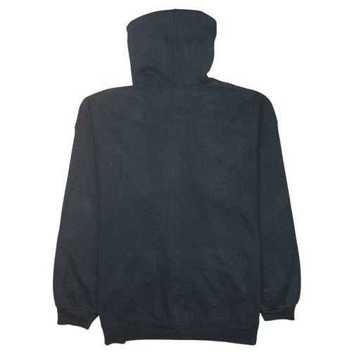 Pretty Little Thing Womens Black Full Zip Hoodie Size L