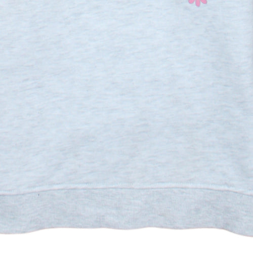 Primark Girls Grey 'Hopes and Dreams' Pullover Hoodie 8-9 Years